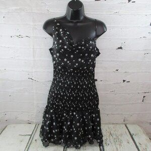 The East Order Junior's Smocked Floral Mini Dress